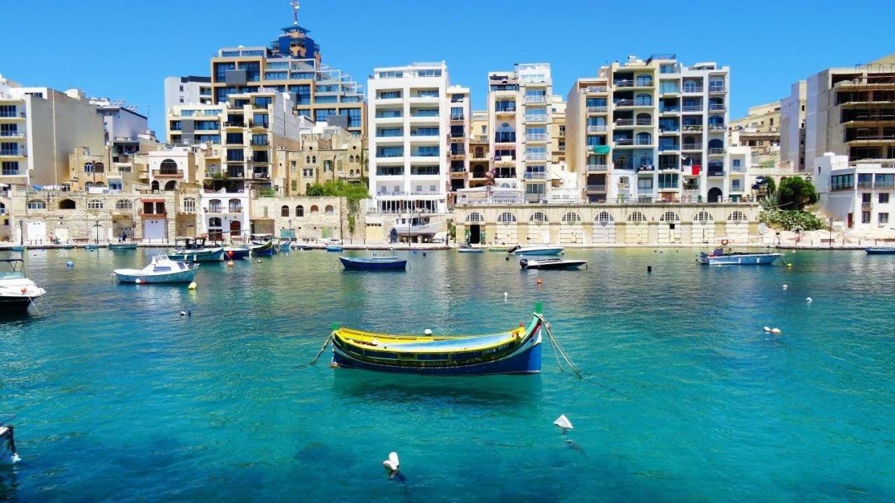 Stylish Skyline Apartment Mercury Tower San Ġiljan Exterior foto